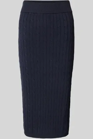 GANT Strickrock mit Zopfmuster in , Größe L