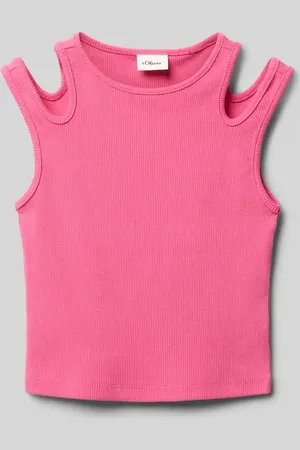 QS by s.Oliver Slim Fit Tank Top mit Cut Outs in , Größe 104
