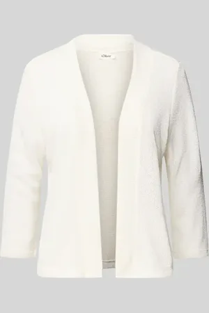 QS by s.Oliver Relaxed Fit Cardigan aus Bouclé in , Größe 34