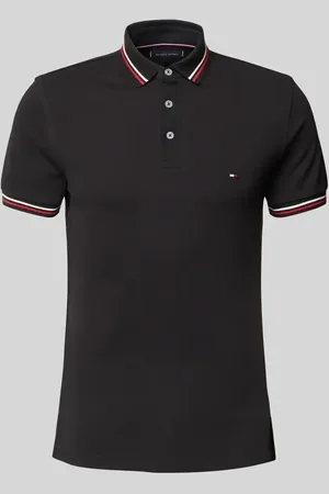Tommy Hilfiger Slim Fit Poloshirt mit Logo-Stitching in , Größe L