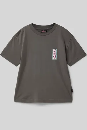Quiksilver T-Shirt mit Label-Print in , Größe 140