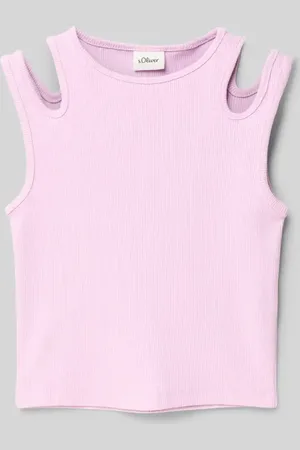 QS by s.Oliver Slim Fit Tank Top mit Cut Outs in , Größe 104
