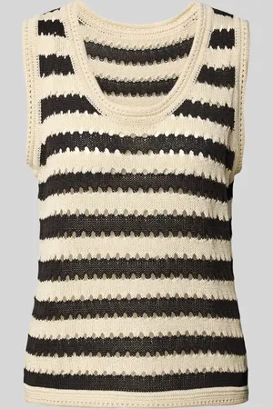 Ichi Stricktop mit Rundhalsausschnitt Modell 