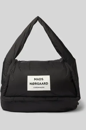 Mads Norgaard Handtasche mit Label-Patch und Tragegriff in , Größe 1