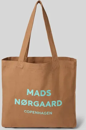 Mads Norgaard Shopper mit Label-Print Modell 