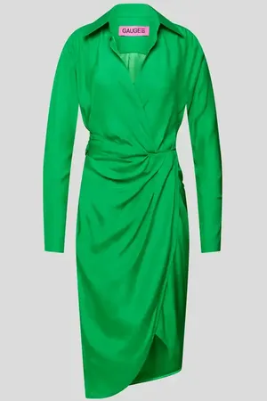 GAUGE81 Midikleid in Wickel-Optik in , Größe S