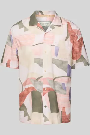 Colours & Sons Regular Fit Freizeithemd mit Reverskragen in , Größe L