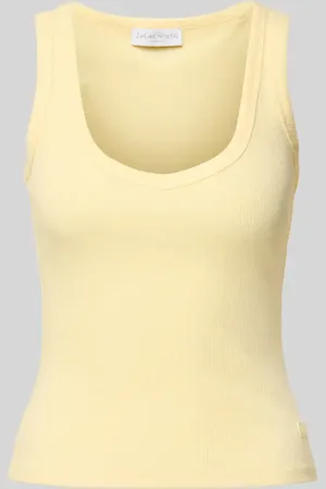 Lena Gercke Tanktop mit gerippten Abschlüssen Modell 