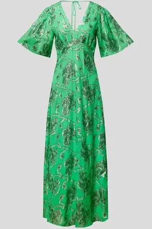 Bash Maxikleid mit Allover-Muster in , Größe S