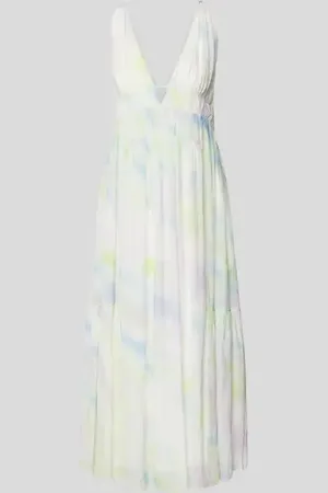 LALA BERLIN Maxikleid mit Allover-Muster in , Größe L