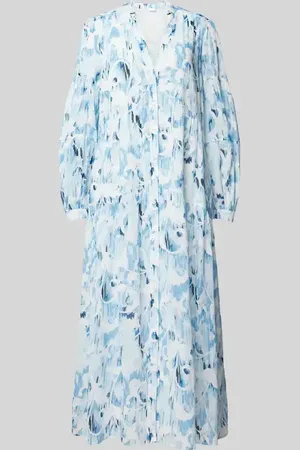 LALA BERLIN Maxikleid mit Knopfleiste in , Größe XS