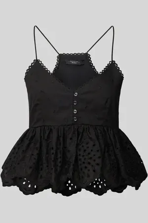 Max Mara Blusentop mit Lochmuster Modell 
