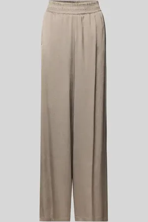 Drykorn Hose mit weitem Bein und elastischem Bund Modell 