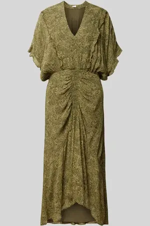 LALA BERLIN Midikleid aus reiner Viskose in , Größe S