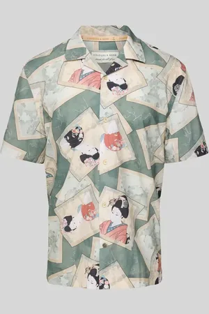 Colours & Sons Regular Fit Freizeithemd mit 1/2-Arm in , Größe L
