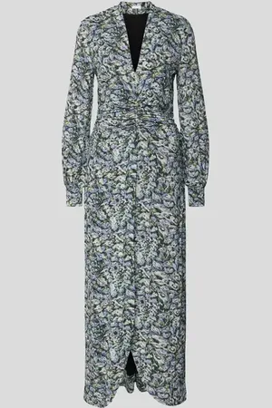 LALA BERLIN Maxikleid mit Allover-Muster in , Größe M