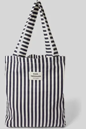 Mads Norgaard Shopper mit Label-Detail Modell 