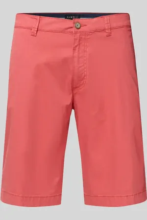 Bugatti Regular Fit Chino-Shorts mit Gürtelschlaufen Modell 