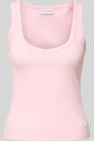 Lena Gercke Tanktop mit gerippten Abschlüssen Modell 