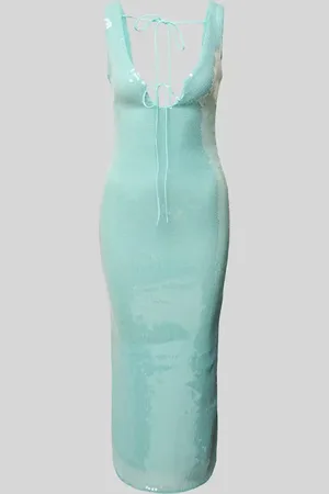 Bardot Cocktailkleid mit Paillettenbesatz Modell 