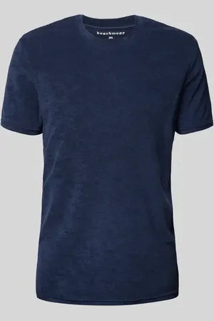 McNeal T-Shirt mit Frottee in , Größe L
