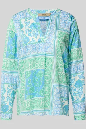Smith and Soul Regular Fit Bluse mit Tunikakragen in , Größe L