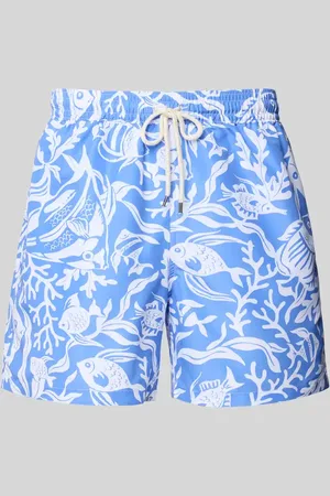Ralph Lauren Regular Fit Badehose mit Tunnelzug Modell 
