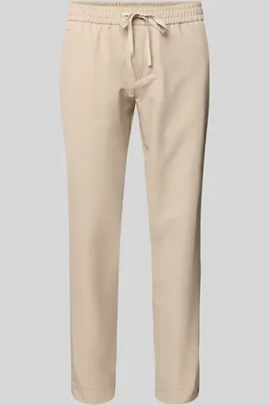 HUGO BOSS Relaxed Fit Stoffhose mit elastischem Bund Modell 