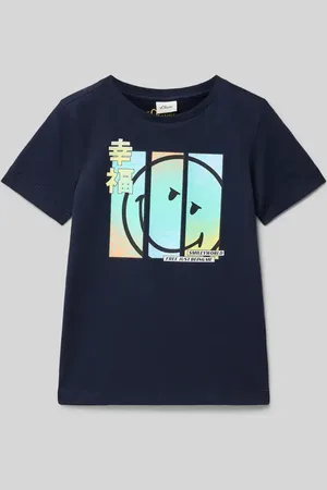 QS by s.Oliver Regular Fit T-Shirt aus reiner Baumwolle in , Größe 128
