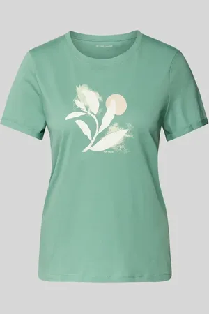 TOM TAILOR Regular Fit T-Shirt aus reiner Baumwolle in , Größe L