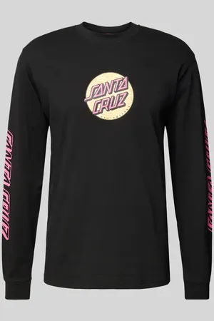 Santa Cruz Sweatshirt mit Label-Print in , Größe L