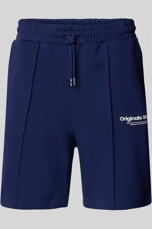 JACK & JONES Sweatshorts mit Label-Detail Modell 