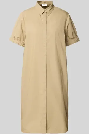 QS by s.Oliver Relaxed Fit Kleid aus reiner Baumwolle in , Größe 34