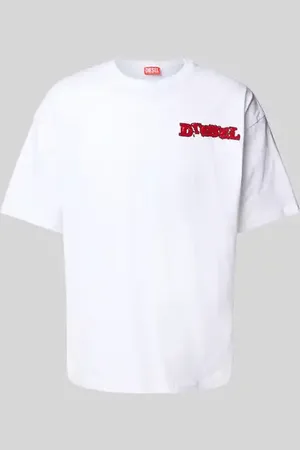 Diesel T-Shirt mit Label-Print in , Größe L