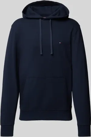 Tommy Hilfiger Regular Fit Hoodie aus reiner Baumwolle in , Größe L