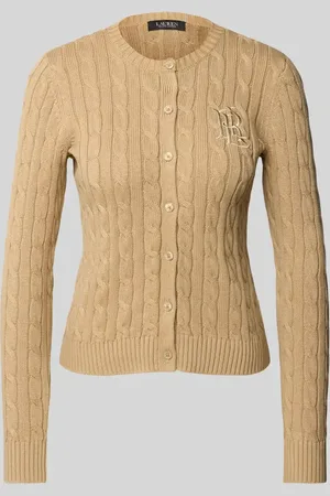 Ralph Lauren Strickjacke mit Label-Stitching in , Größe L