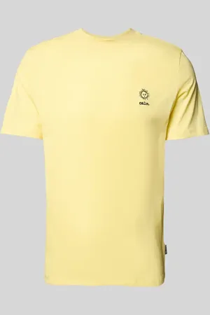 Blend T-Shirt mit Motiv- und Statement-Stitching Modell 