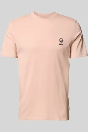 Blend T-Shirt mit Motiv- und Statement-Stitching Modell 