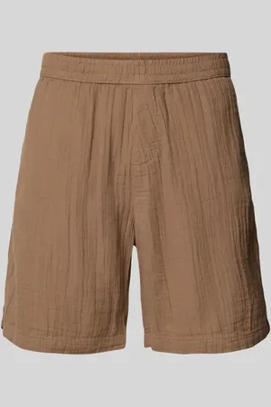Review Regular Fit Shorts mit elastischem Bund in , Größe L