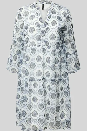 VERO MODA Tailliertes Minikleid mit semitransparenten Ärmeln Modell 