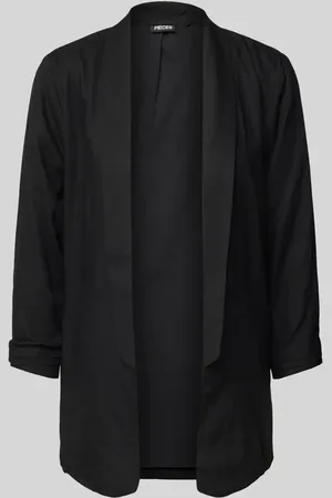 Pieces® Regular Fit Blazer aus Viskose-Leinen-Mix Modell 