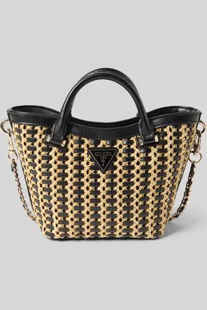 Guess Handtasche mit Label-Applikation Modell 