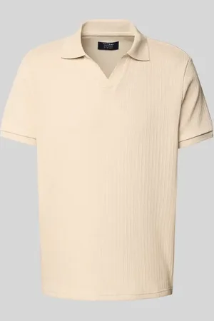 McNeal Regular Fit Poloshirt mit V-Ausschnitt in , Größe L