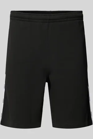 Lacoste Regular Fit Sweatshorts mit Galonstreifen in , Größe L