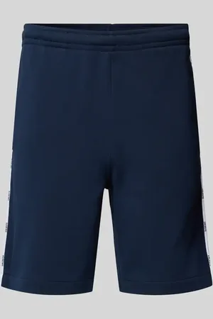 Lacoste Regular Fit Sweatshorts mit Galonstreifen in , Größe L