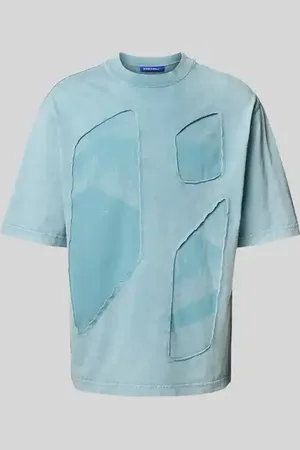 A-cold-wall* T-Shirt mit geripptem Rundhalsausschnitt in , Größe L