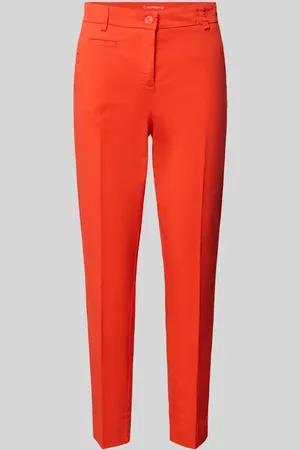 Cambio Skinny Fit Stoffhose mit Bügelfalten Modell 