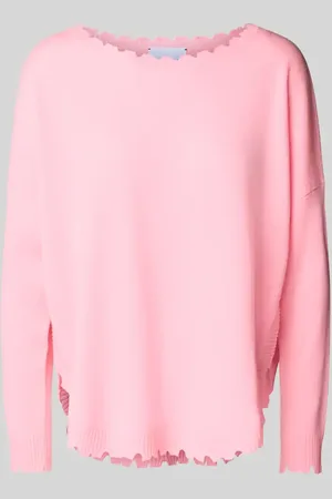 KUJTEN Oversized Strickpullover mit gerippten Abschlüssen Modell 