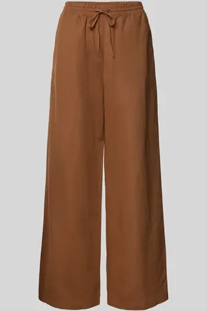 Marc O’ Polo Wide Leg Leinenhose mit elastischem Bund in , Größe L