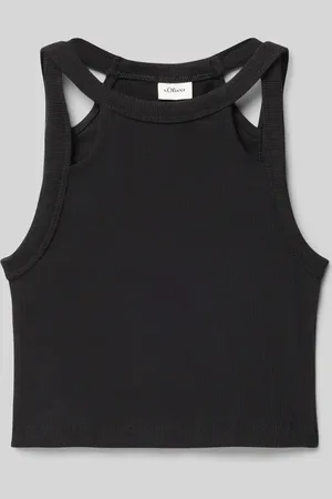 QS by s.Oliver Slim Fit Tank Top mit Cut Outs in , Größe 146